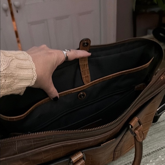 Coach Brown Leather Briefcase/Bag for Women - Picture 2 of 8